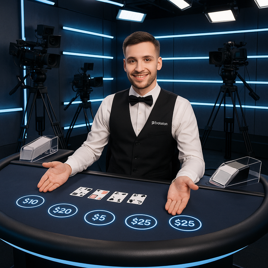 GTBet - Live Blackjack - Real Dealer Blackjack with HD Streaming