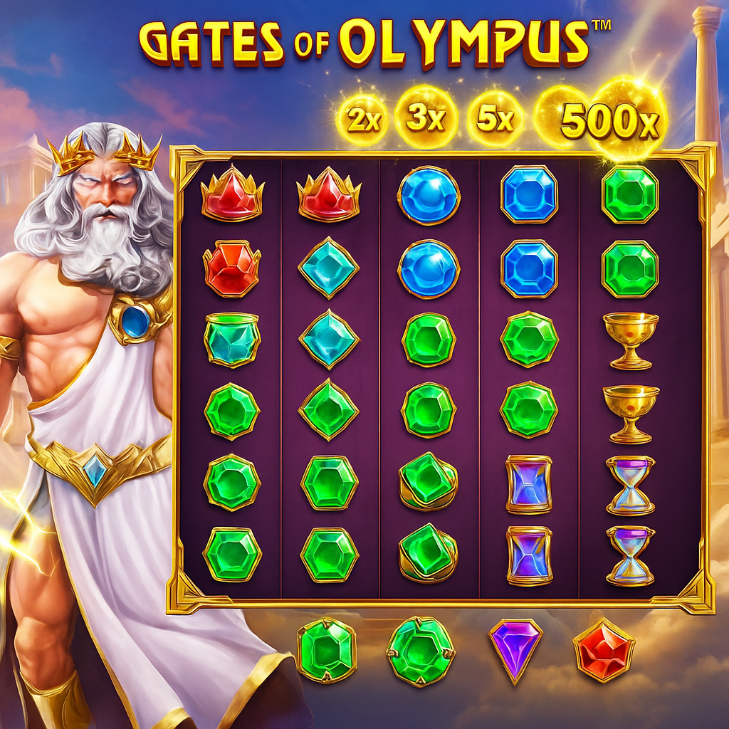 GTBet - Gates of Olympus Slot Game - Greek Mythology Slot