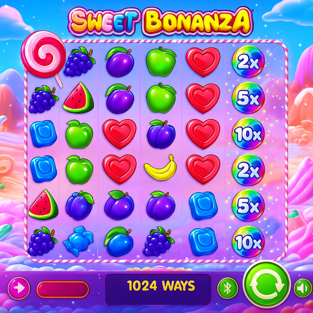 GTBet - Sweet Bonanza Slot Game - Fruit Theme Slot